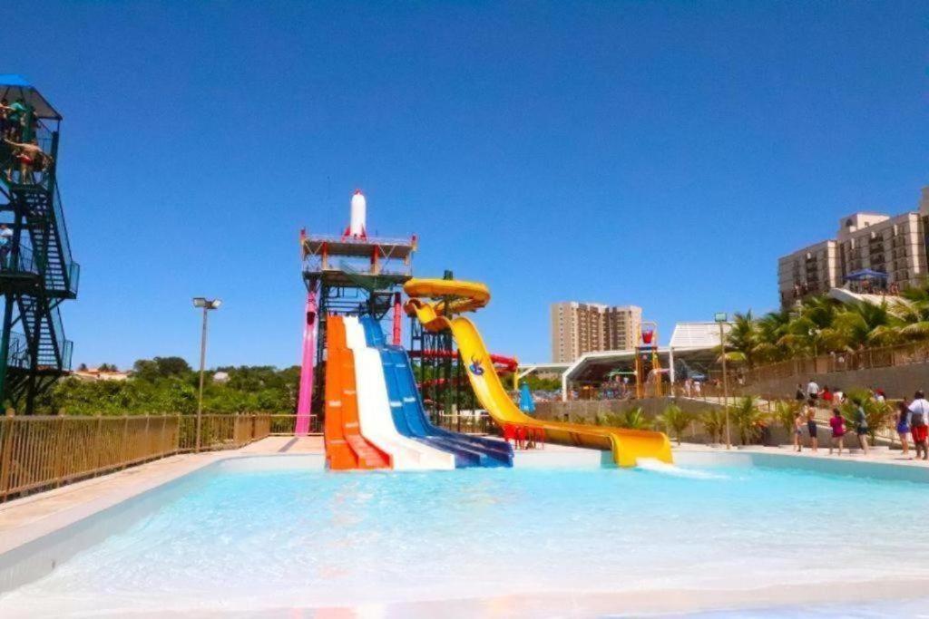 卡达斯诺瓦斯Piazza Diroma - Com Acesso Acqua Park Cn-Go公寓式酒店 外观 照片