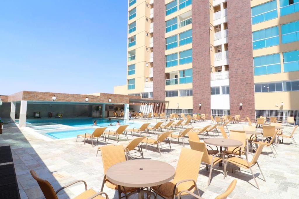 卡达斯诺瓦斯Piazza Diroma - Com Acesso Acqua Park Cn-Go公寓式酒店 外观 照片